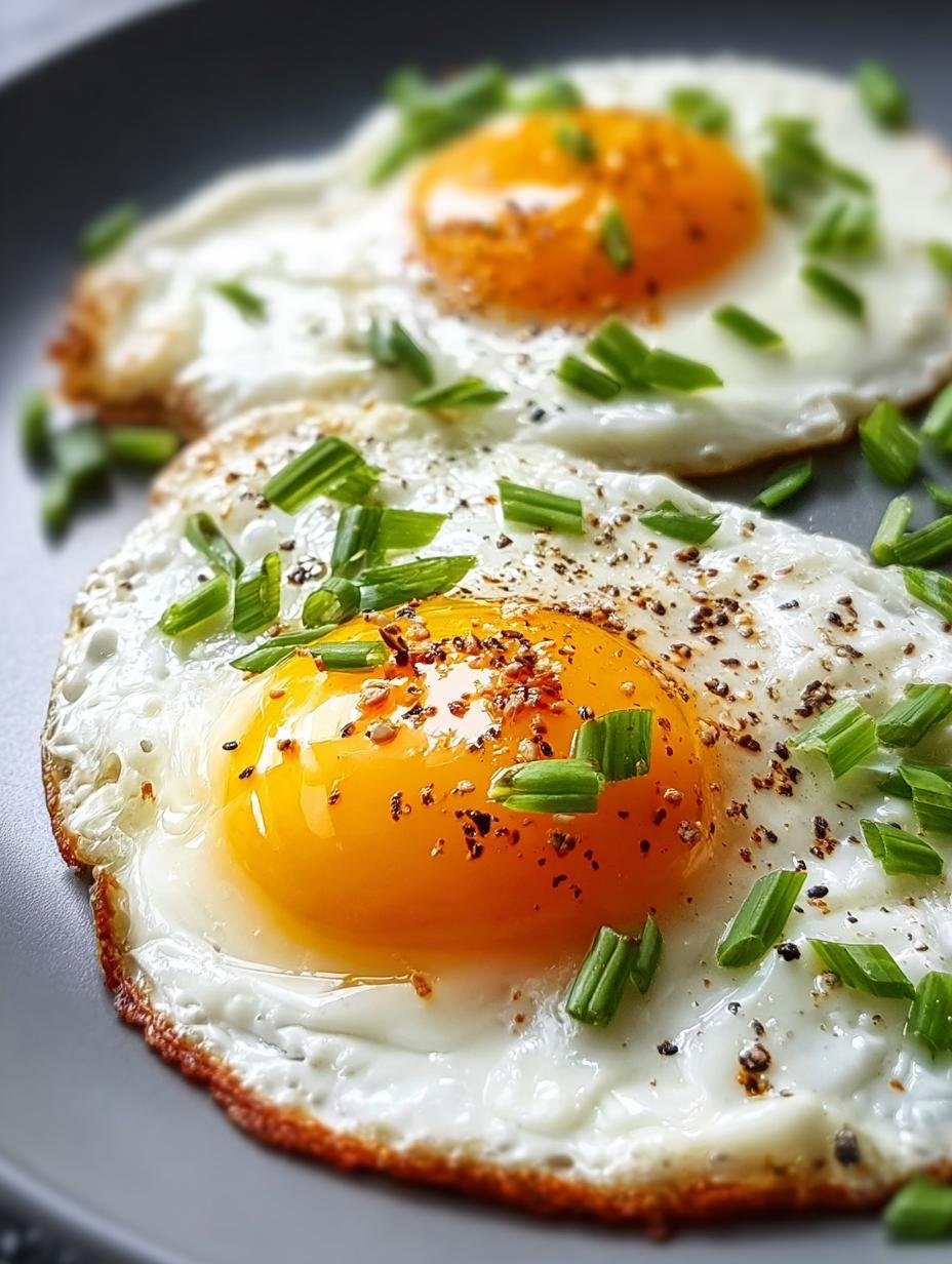 Delicious Min Pan Fried Eggs with Green Onions - Min Pan Fried Eggs - additional detail