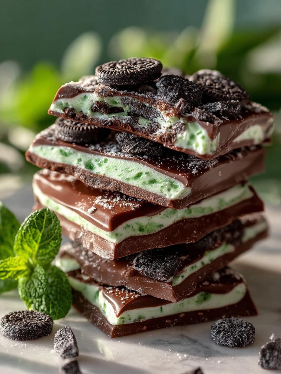 Mint Oreo Bark: 5 Irresistible Recipes to Try - Mint Oreo Bark - main visual representation