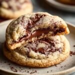 Nutella Stuffed Cookies