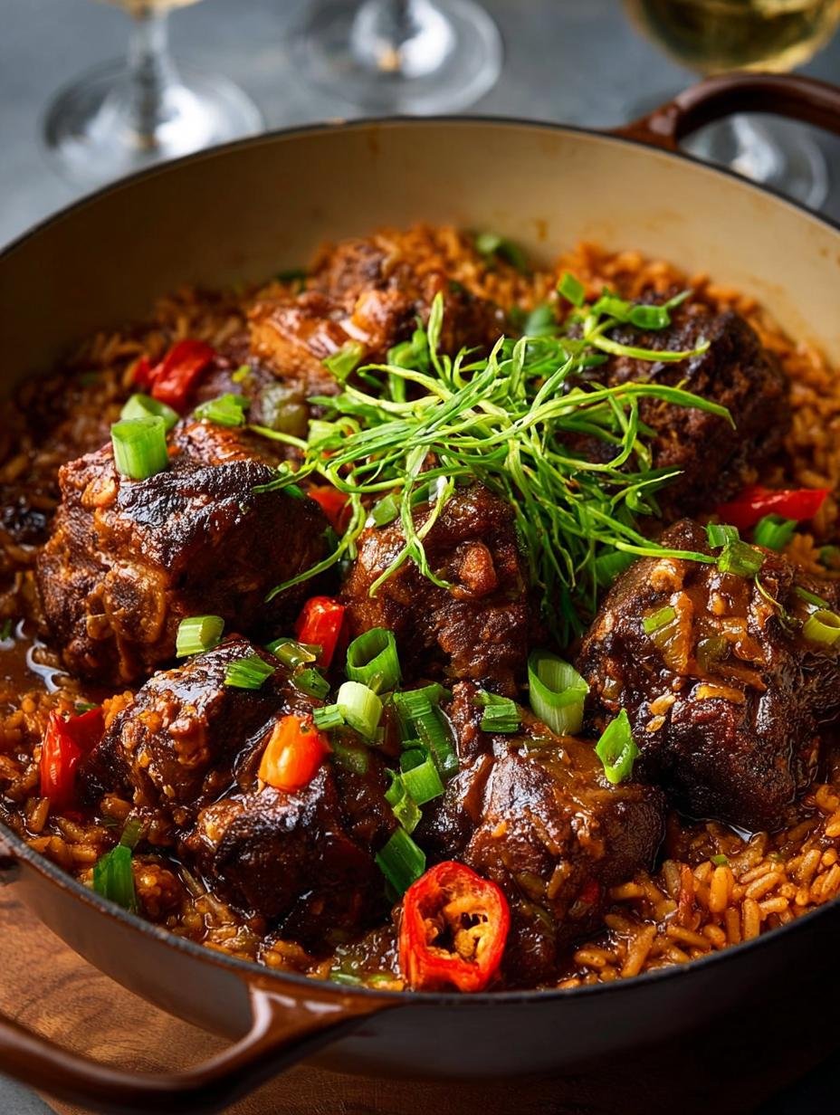 One Pot Caribbean Oxtail: 7 Steps to Comforting Flavor - One Pot Caribbean Oxtail - main visual representation