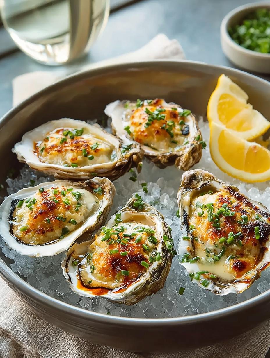Savor 12 Flavors of Oysters Bienville Delight - Oysters Bienville - main visual representation