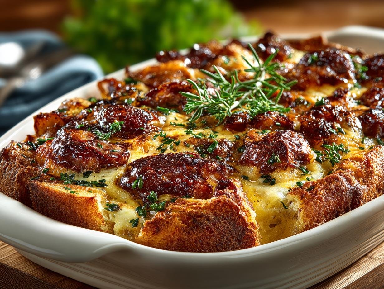 Delicious Pancake Sausage Casserole for Family Mornings - Pancake Sausage Casserole - main visual representation