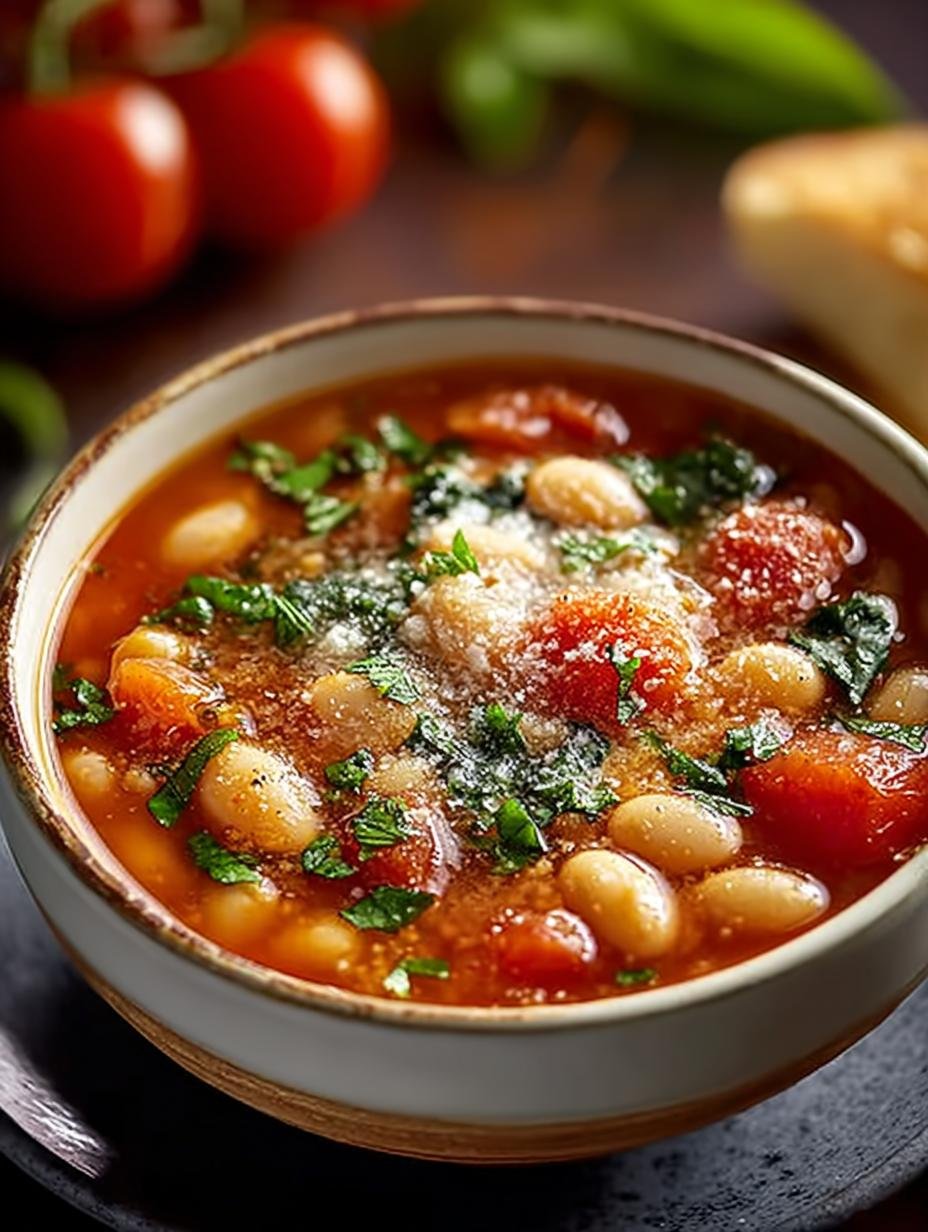 Parmesan Tomato Cannellini Bean