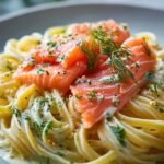 Pasta Smoked Salmon Dill