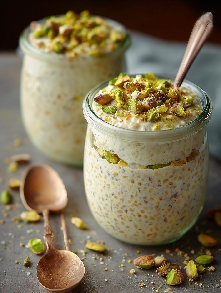 Pistachio Overnight Oats: A Nutty Delight for Breakfast - Pistachio Overnight Oats - main visual representation