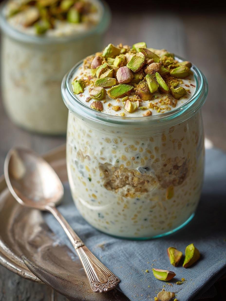 Pistachio Overnight Oats
