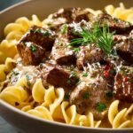 Pot Beef Stroganoff