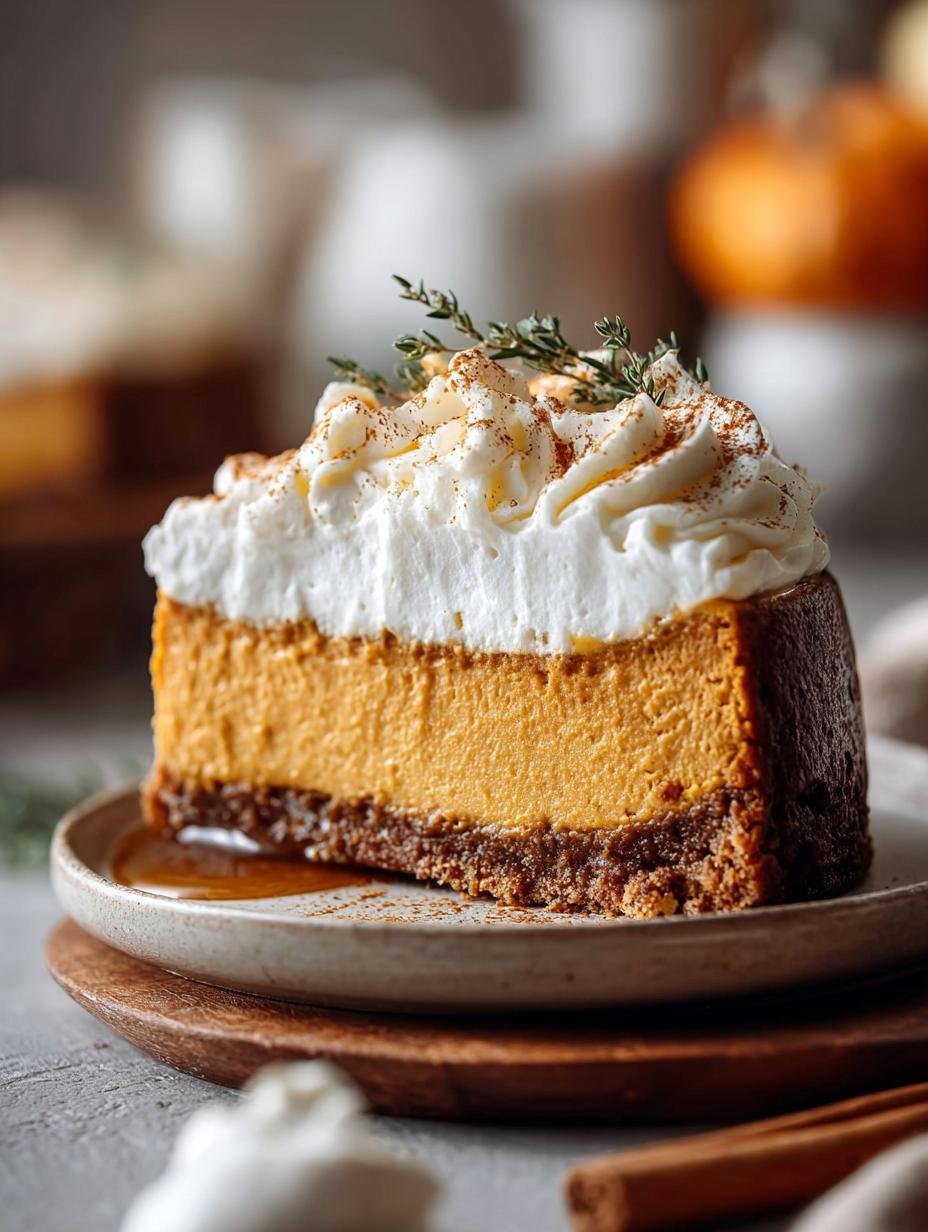 Delicious Pumpkin Cheesecake: The Best Fall Dessert - Pumpkin Cheesecake - main visual representation