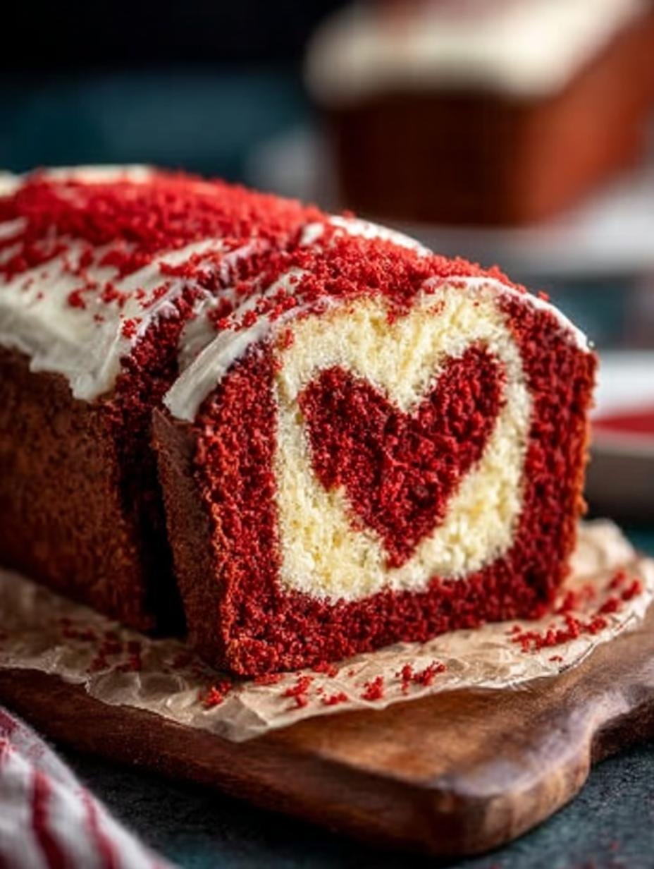 Indulge in the Best Red Velvet Loaf Cake Recipe - Red Velvet Loaf Cake - additional detail
