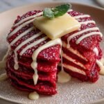 Red Velvet Pancakes For