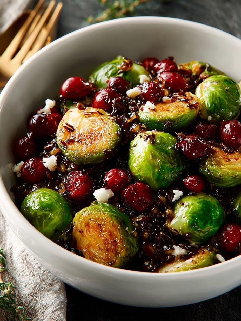 Roasted Cranberries Brussels Sprouts: 7 Savory Secrets - Roasted Cranberries Brussels Sprouts - main visual representation