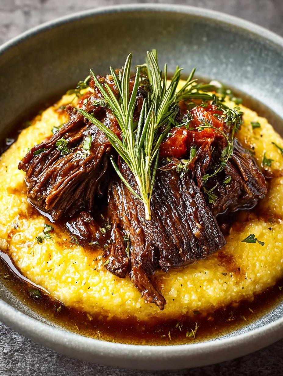 Rosemary Braised Beef with Creamy Polenta: 7 Reasons to Savor - Rosemary Braised Beef with - additional detail