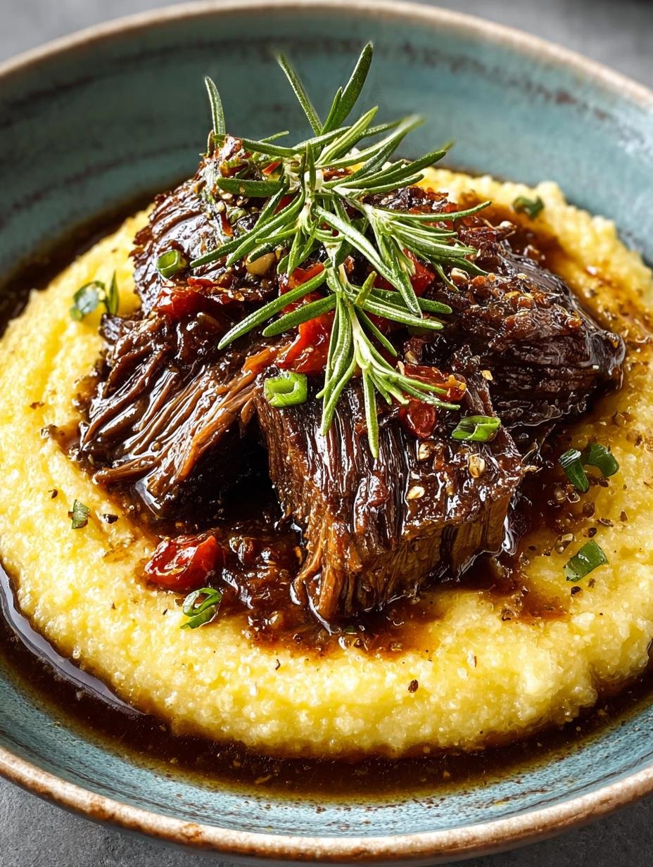 Rosemary Braised Beef with Creamy Polenta: 7 Reasons to Savor