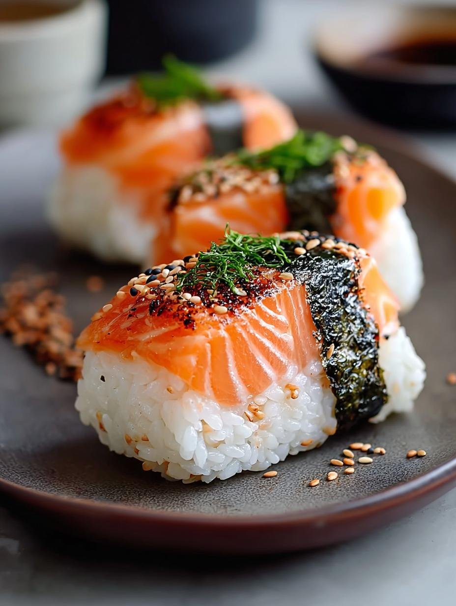 Easy Salmon Onigiri Recipe: Transform Leftovers Delightfully - Salmon Onigiri - main visual representation
