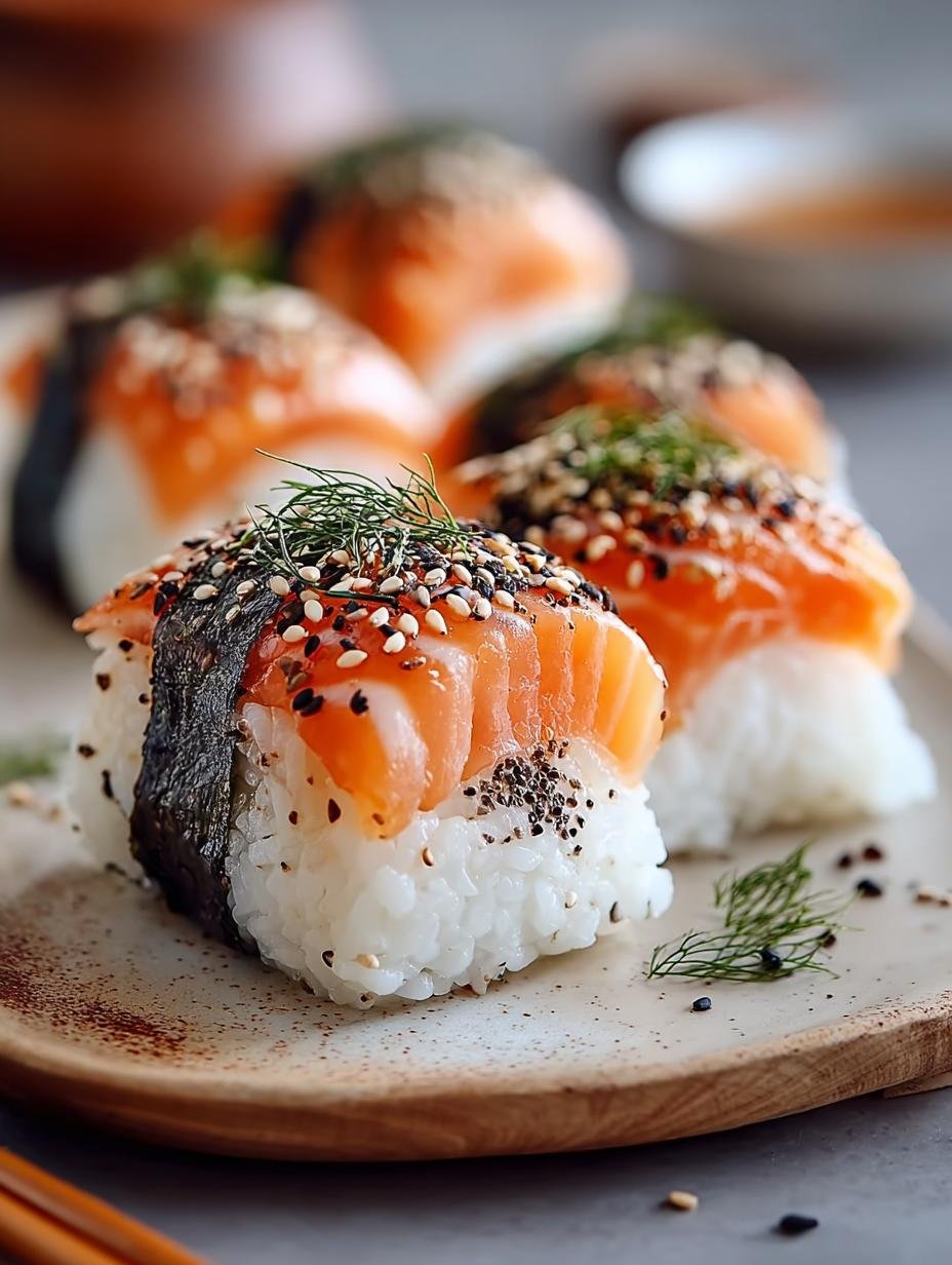 Easy Salmon Onigiri Recipe: Transform Leftovers Delightfully - Salmon Onigiri - additional detail