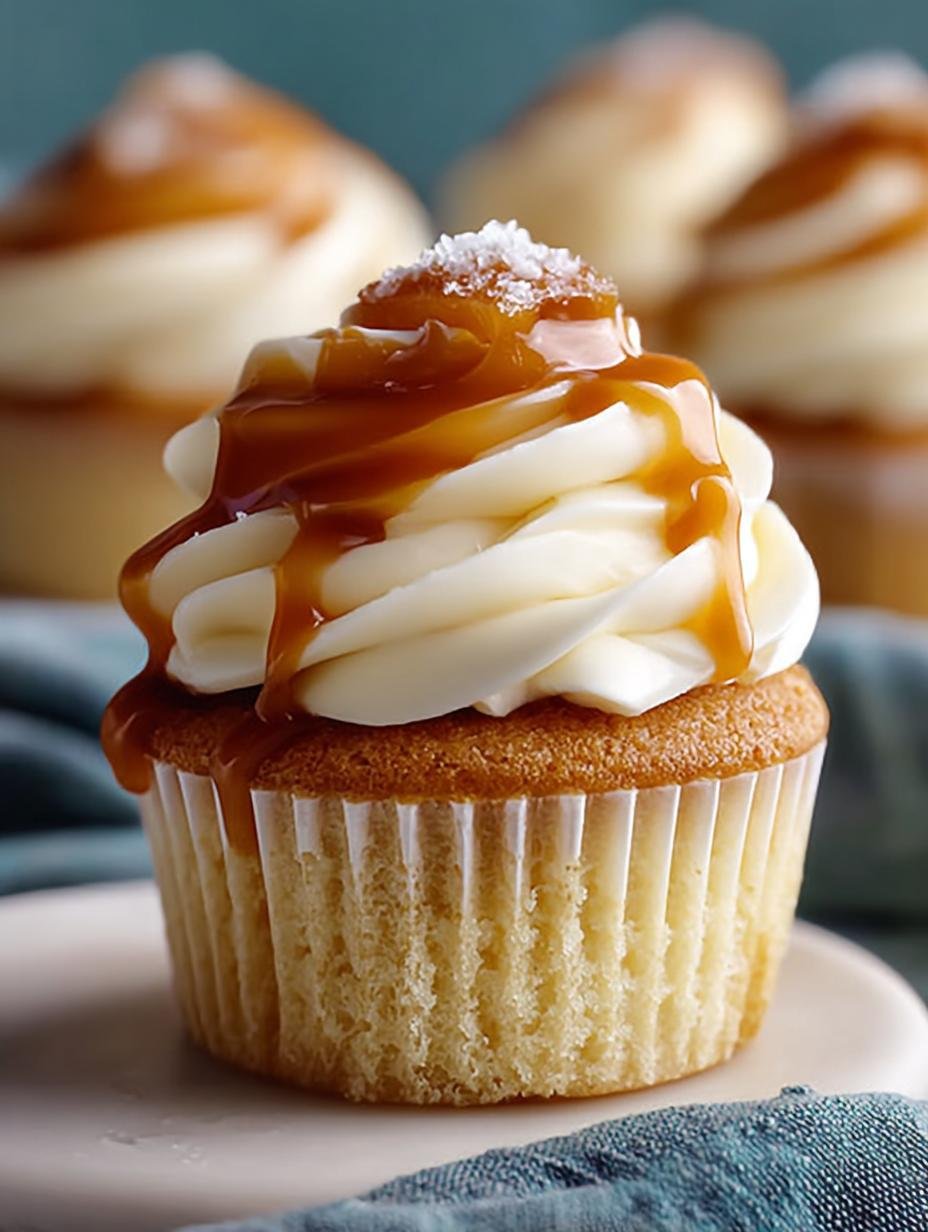 Salted Caramel Cupcakes