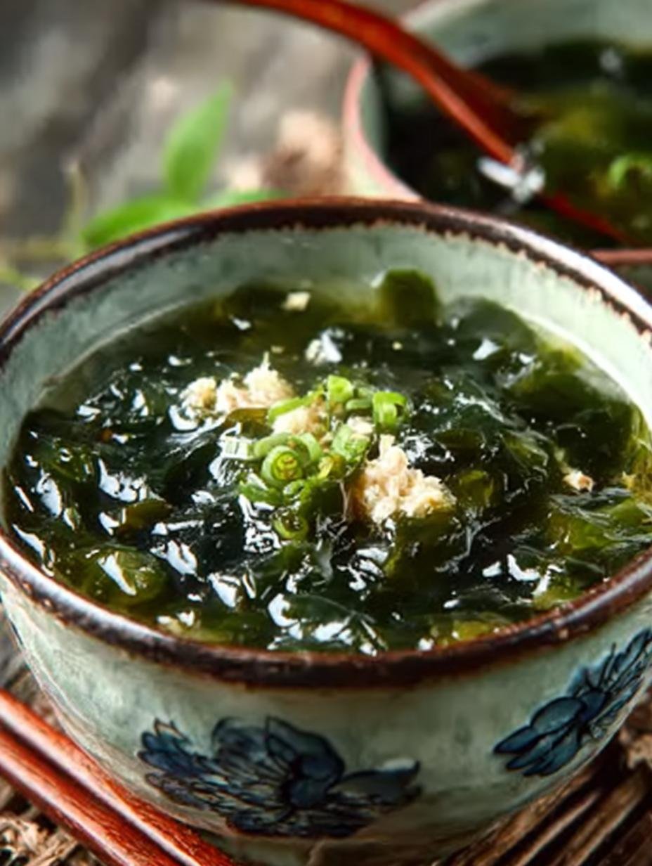 Hearty Seaweed Egg Drop Soup to Warm Your Soul - Seaweed Egg Drop Soup - additional detail