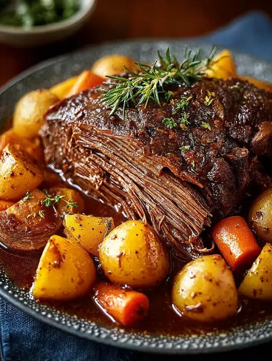 Slow Cooker Pot Roast: 10 Hours to Comforting Tenderness