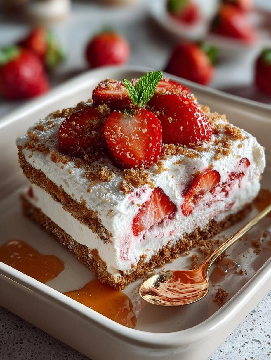 Delightful Strawberry Icebox Cake Vegan Recipe - Strawberry Icebox Cake Vegan - main visual representation