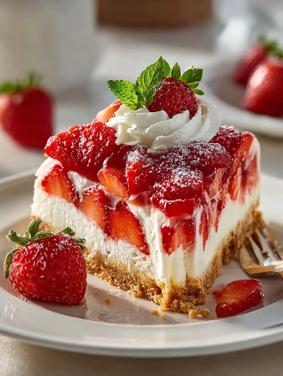 Strawberry Shortcake Cheesecake You'll Love Today - Strawberry Shortcake Cheesecake Youll - additional detail