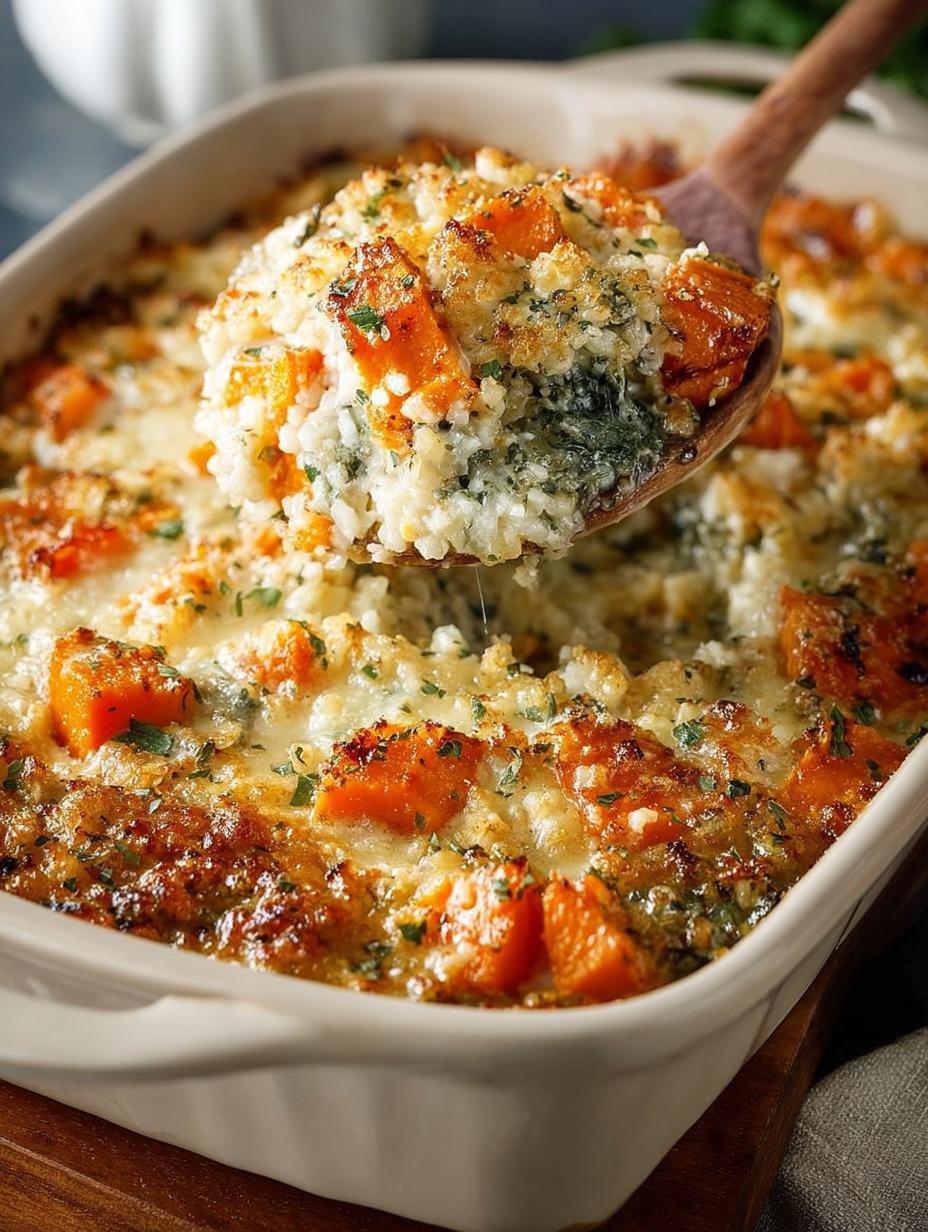 Delicious Sweet Potato Brown Rice Casserole Recipe - Sweet Potato Brown Rice - additional detail