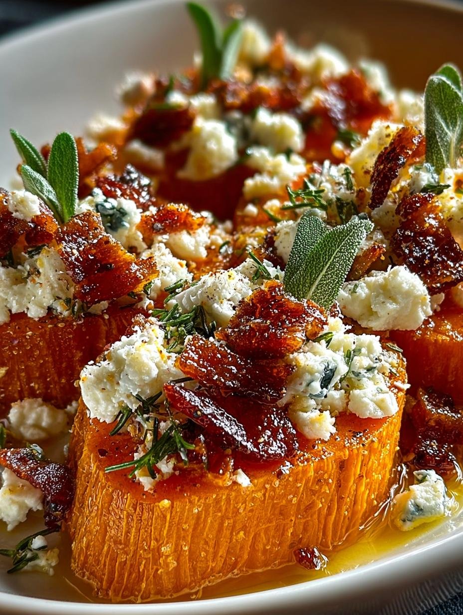 Sweet Potato Goat Cheese Sage Pasta Recipe