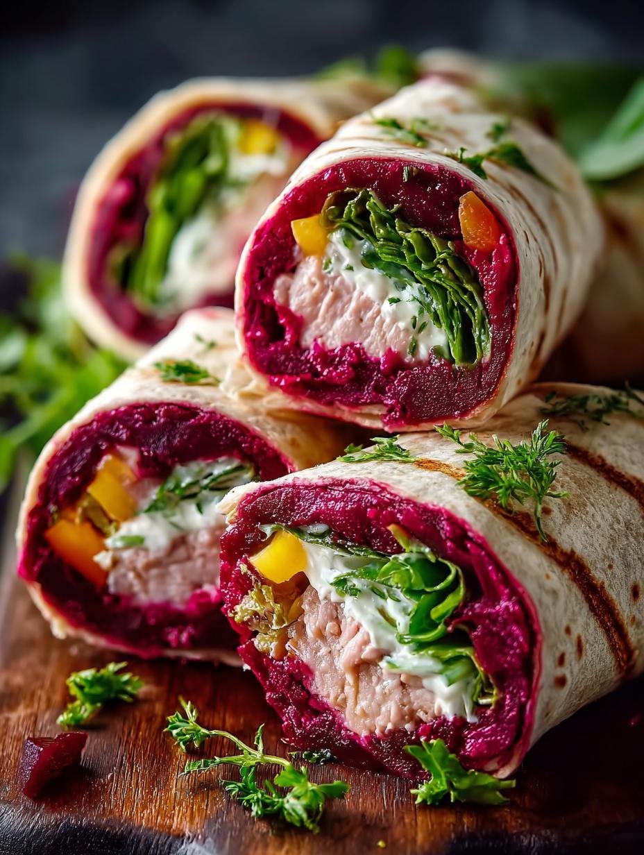 Tuna Beetroot Tortilla Wraps: 7 Delicious Ways to Enjoy - Tuna Beetroot Tortilla Wraps - main visual representation