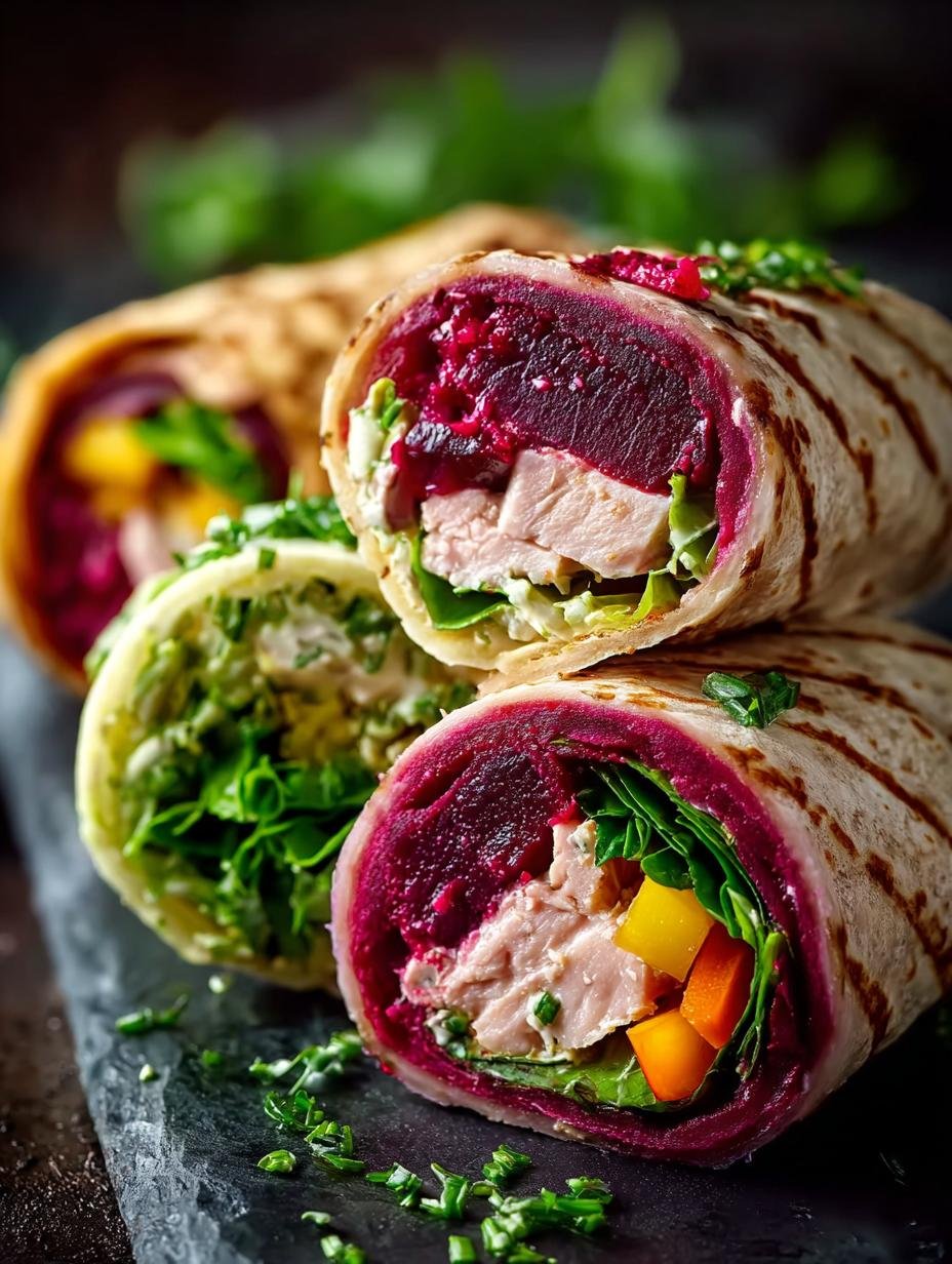 Tuna Beetroot Tortilla Wraps: 7 Delicious Ways to Enjoy - Tuna Beetroot Tortilla Wraps - additional detail