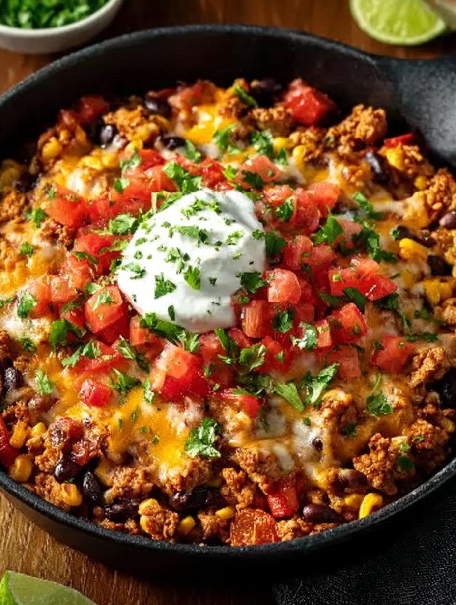 Turkey Taco Skillet: 7 Reasons to Love This Dish - Turkey Taco Skillet - main visual representation