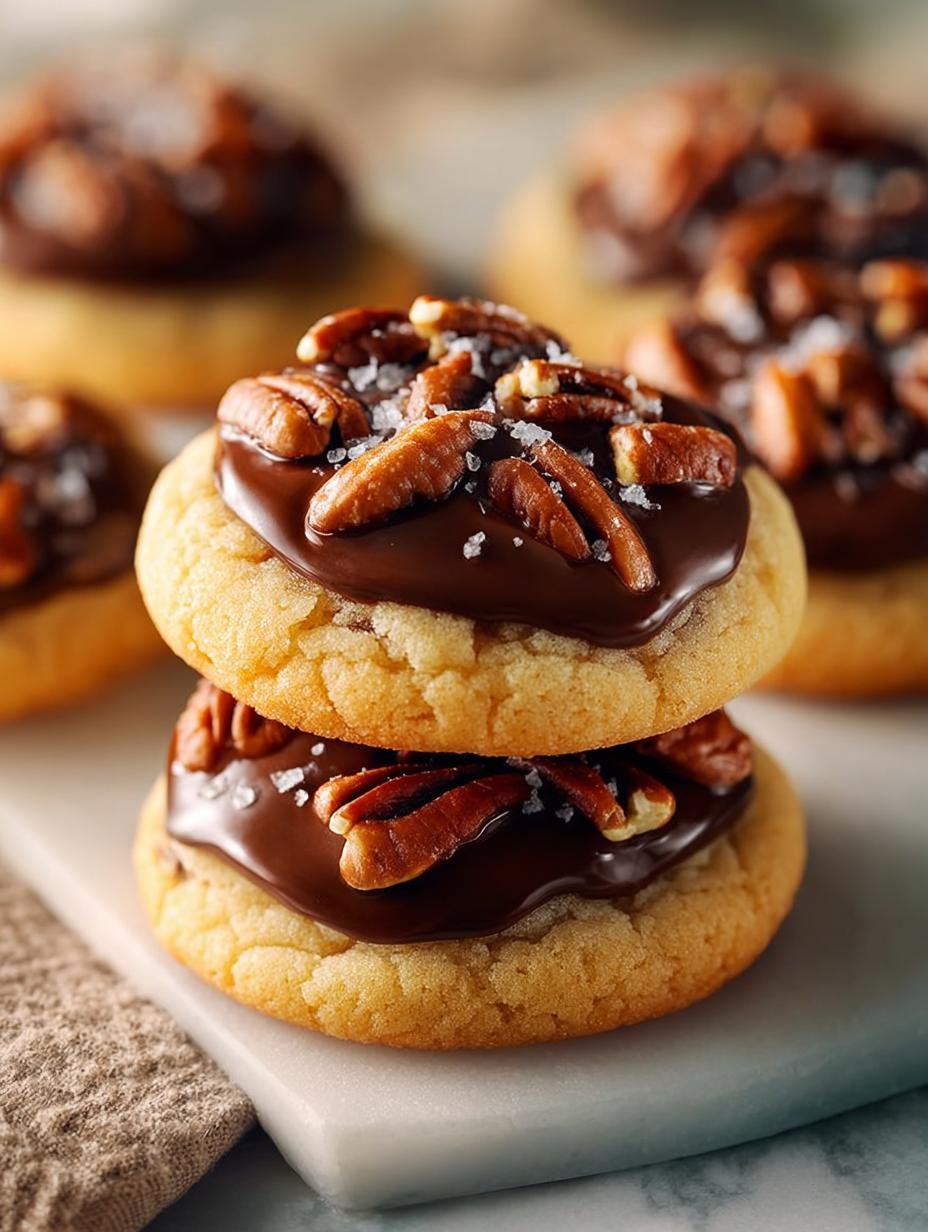 Delicious Turtle Cookies: A Sweet Indulgence - Turtle Cookies - main visual representation