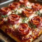 Valentines Day Pizza Roses