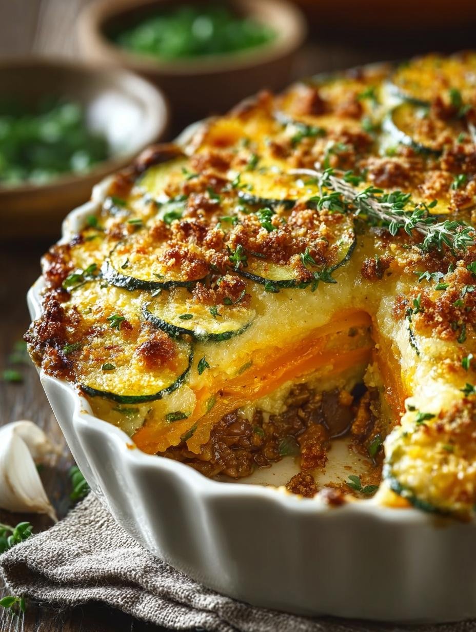 Delicious Vegan Southern Squash Casserole Recipe - Vegan Southern Squash Casserole - main visual representation