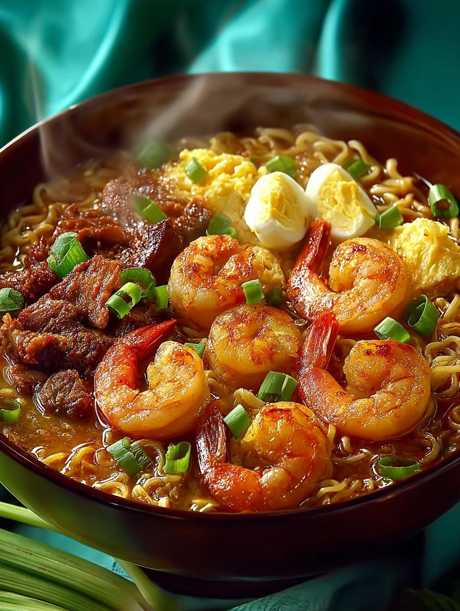 Delicious Yakamein For Mardi Gras Celebration - Yakamein For Mardi Gras - additional detail
