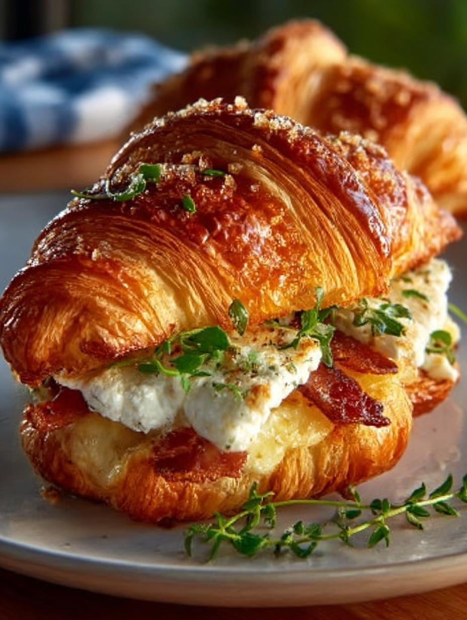 Delicious Apple Goat Cheese Croissant Recipe to Try
