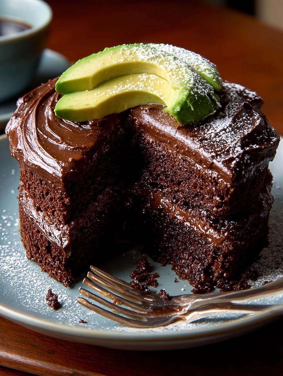 Avocado Chocolate Cake: 8 Reasons to Indulge Today - Avocado Chocolate Cake - additional detail