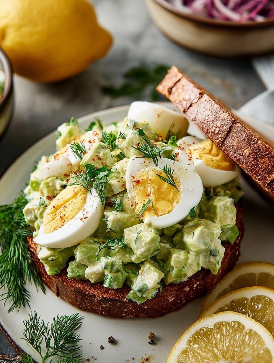 Avocado Egg Salad: 6 Creamy and Healthy Variations - Avocado Egg Salad - main visual representation