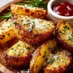 Baked Parmesan Garlic Potato