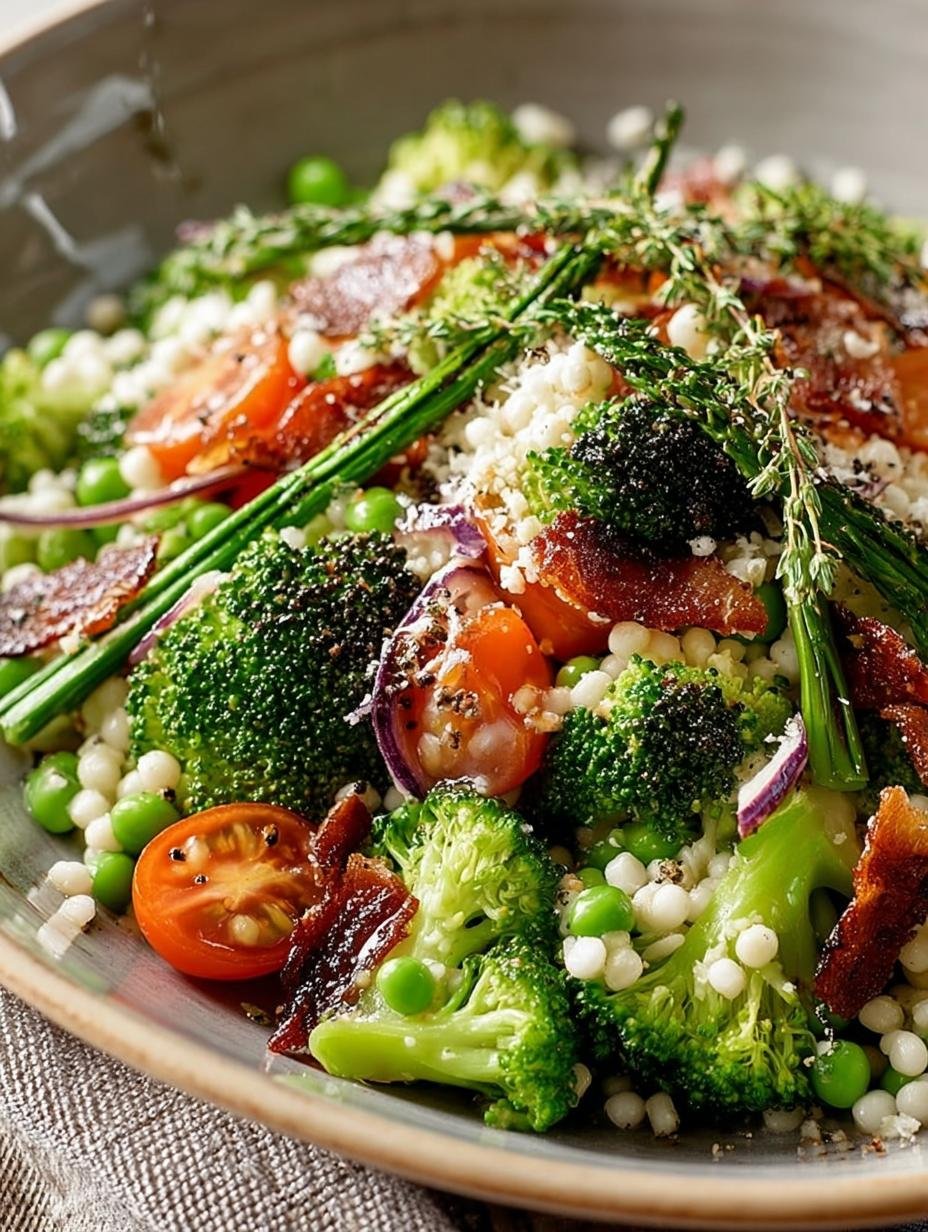 Broccoli Pearl Crunch Salad: 7 Reasons to Love It - Broccoli Pearl Crunch Salad - main visual representation