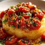Caramelized Garlic Tomato Angel