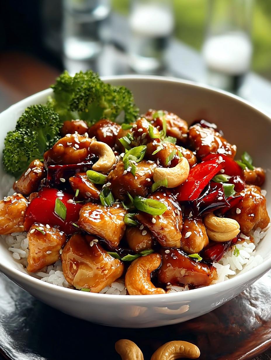 Delicious Cashew Chicken: 5 Simple Steps to Savor
