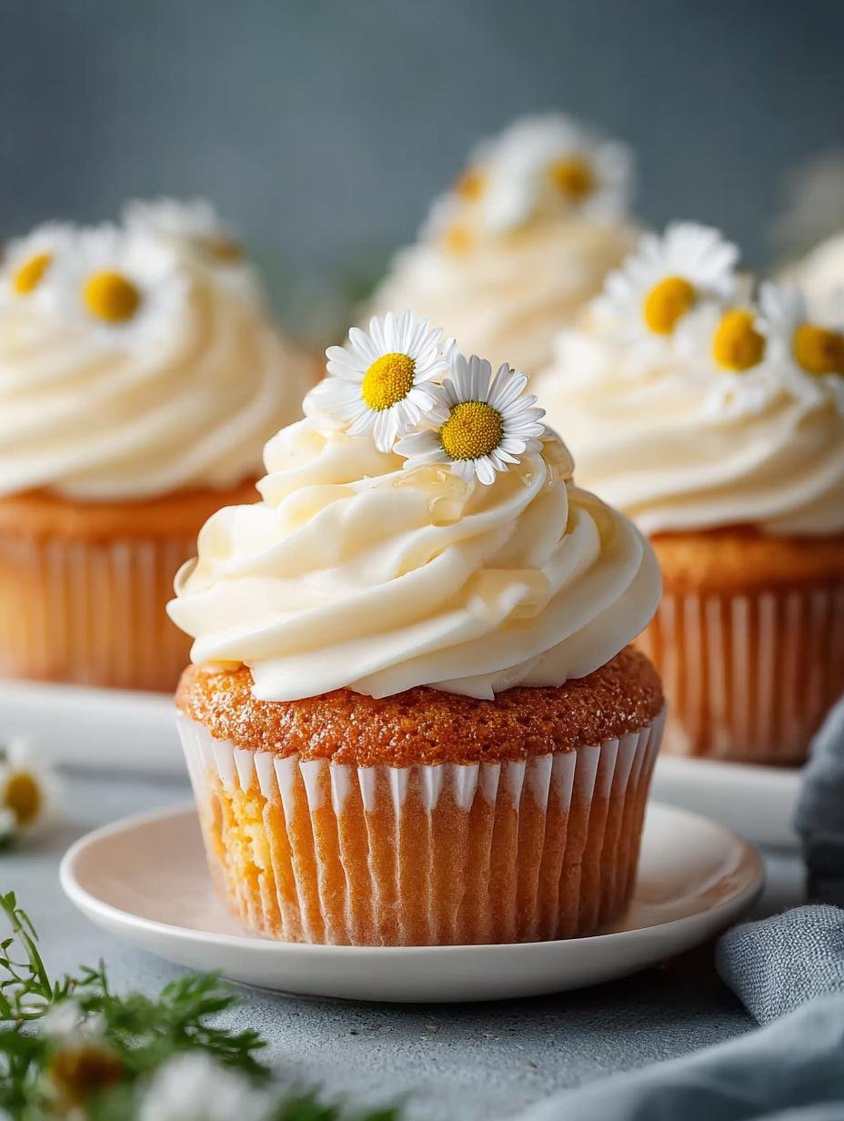 Chamomile Cupcakes with Honey: 12 Irresistible Delights