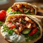 Chicken Shawarma Pitas Delight