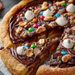 Chocolate Nutella Pizza with