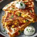 Corn Quesadillas with Cilantro