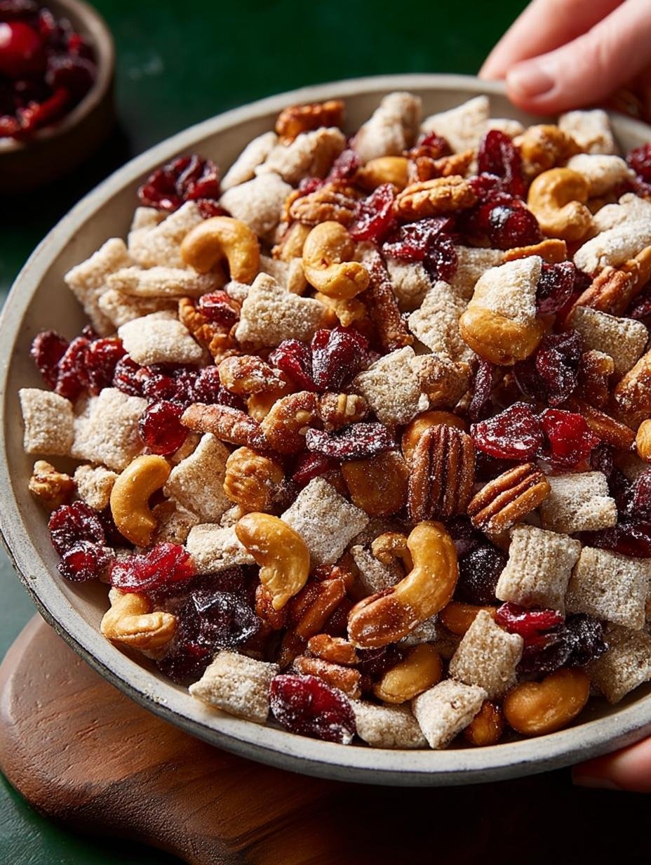 Cranberry Bliss Party Mix: 7 Irresistible Recipes - Cranberry Bliss Party Mix - additional detail