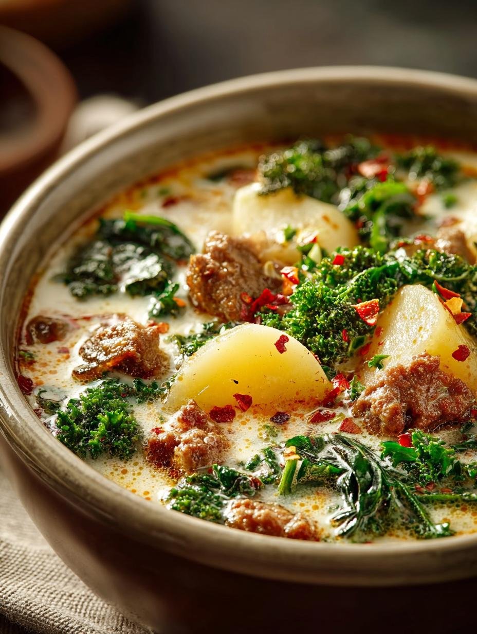 Creamy Beef Zuppa Toscana: 5 Steps to Comfort Food Bliss - Creamy Beef Zuppa Toscana - main visual representation