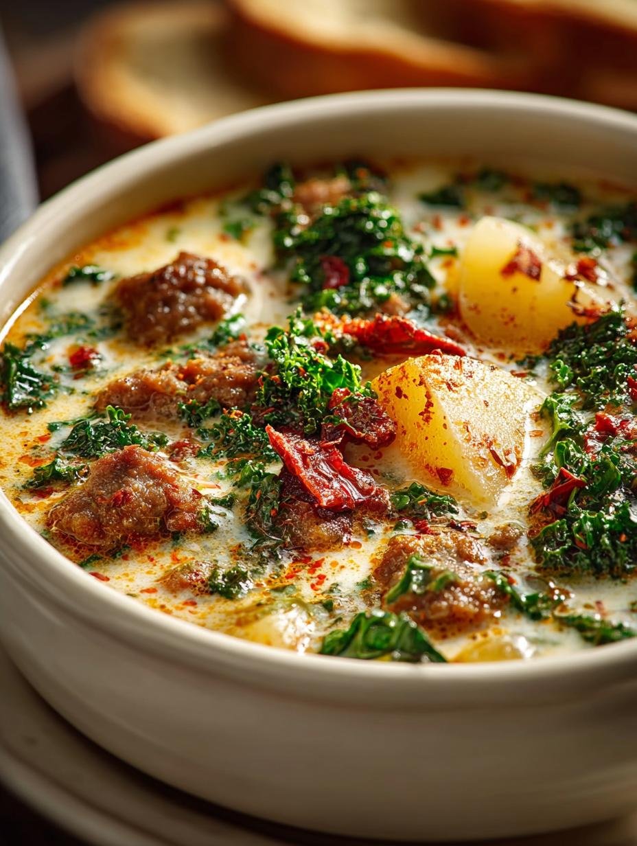 Creamy Beef Zuppa Toscana: 5 Steps to Comfort Food Bliss - Creamy Beef Zuppa Toscana - additional detail