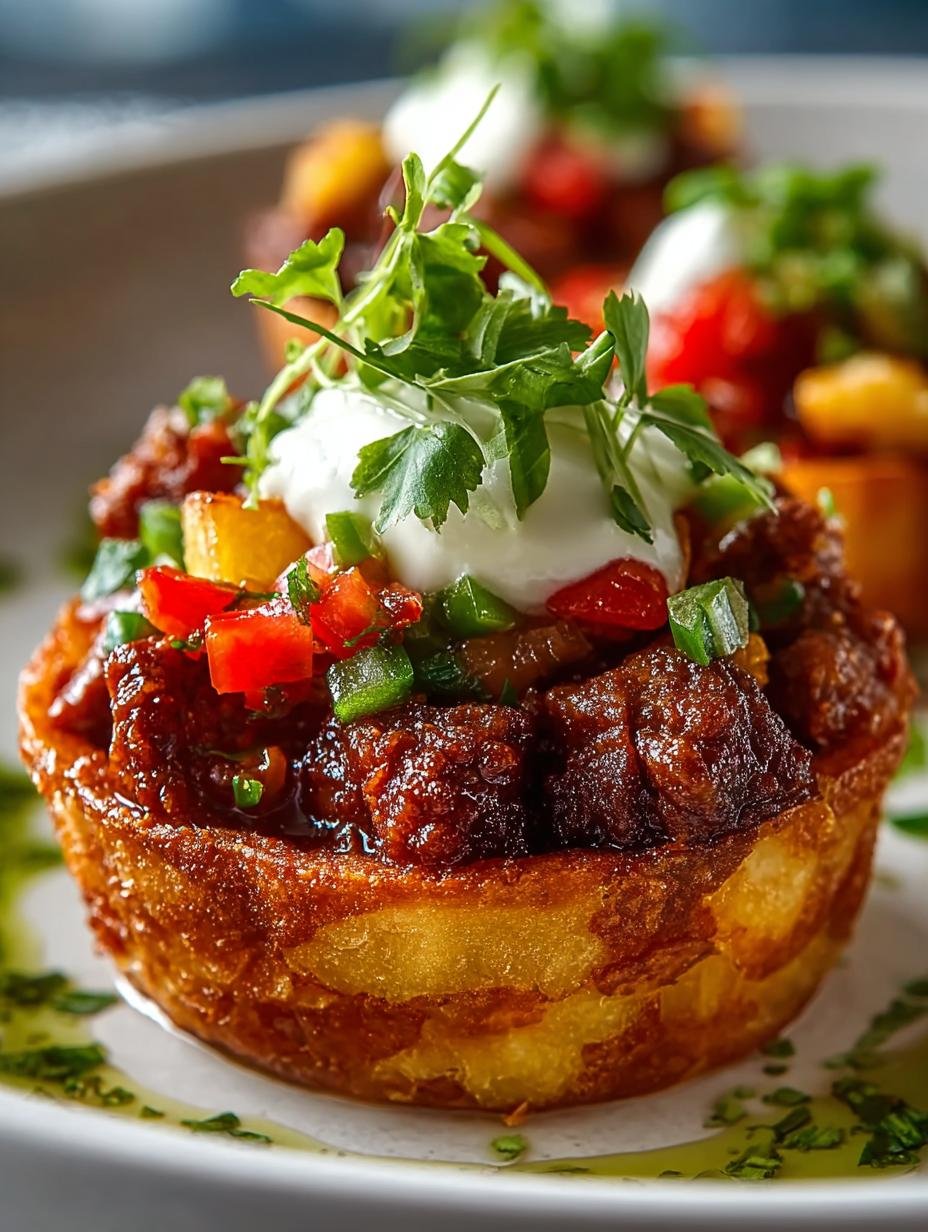 Crispy Potato Beef Chorizo: 7 Comforting Taco Cups Recipes
