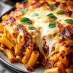 Crock Pot Baked Ziti