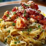 Decadent Buttered Lobster Pasta